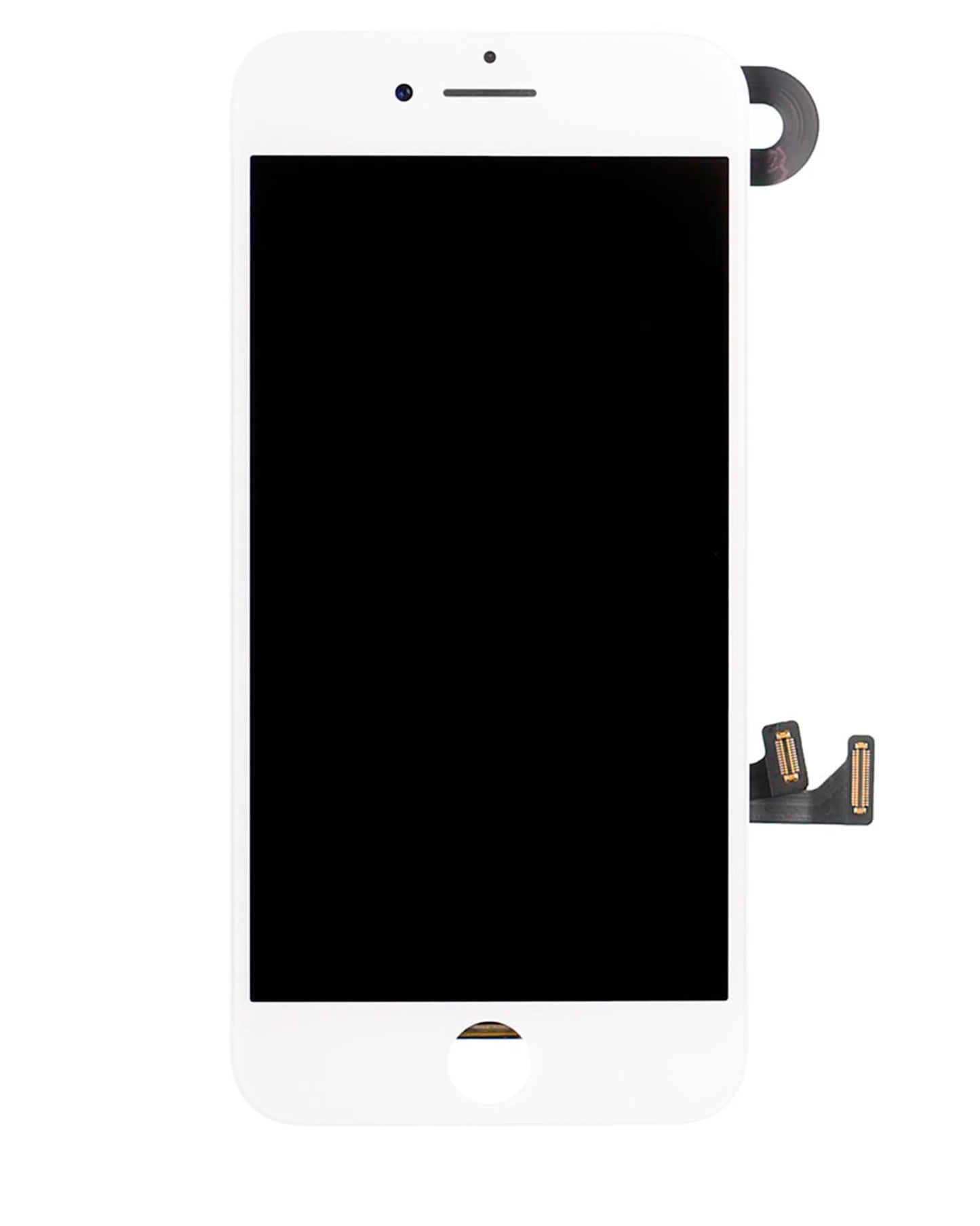 Complete LCD Assembly For iPhone 7 (With Steel Plate, Front Camera: Prox Sensor & Ear Speaker) (Refurbished) (White)