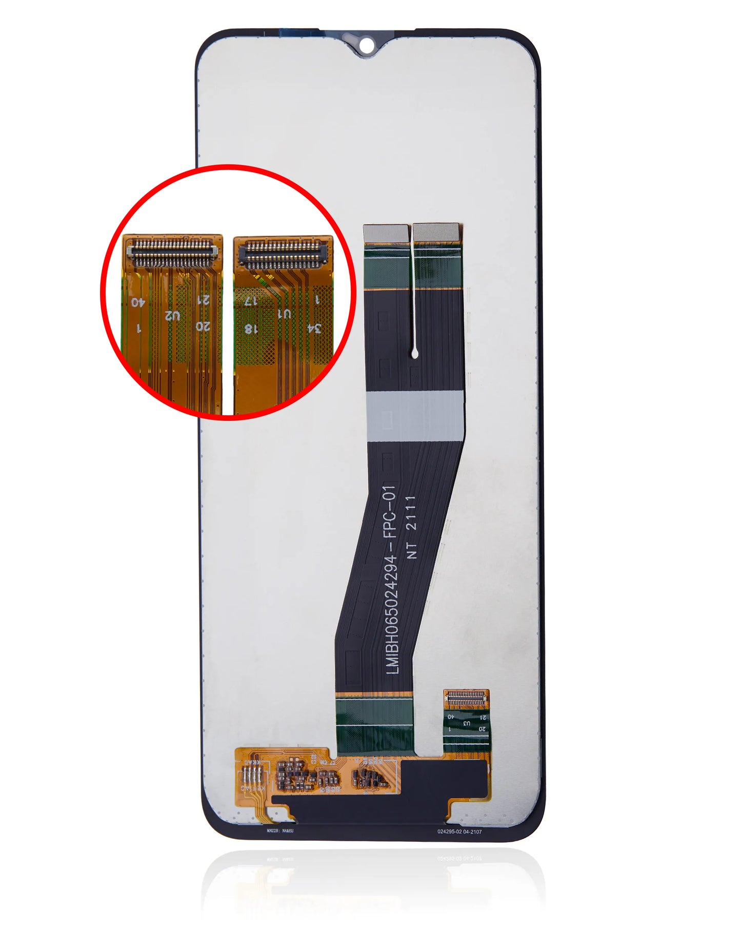 LCD Assembly Without Frame For Samsung Galaxy A02S (A025U / 2020) (US Version) (Refurbished) (All Colors)