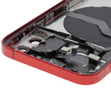 Back Housing W/ Small Parts For iPhone 12 (US Version) (Pull) (Red)