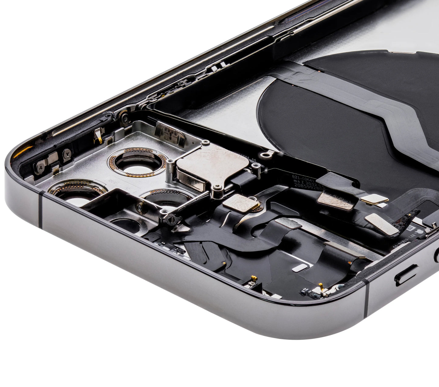 Back Housing W/ Small Parts For iPhone 12 Pro (US Version) (Used OEM) (Pull) (Graphite)
