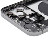 Back Housing W/ Small Parts For iPhone 12 Pro Max (US Version) (Pull) (Graphite)