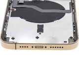 Back Housing W/ Small Parts For iPhone 12 Pro Max (US Version) (Pull) (Gold)