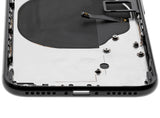 Back Housing W/ Small Components Pre-Installed For iPhone SE (2020) (Used OEM) (Pull) (Black)