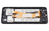 LCD Assembly With Frame For Samsung Galaxy A03 Core (A032 / 2021) (Refurbished) (Black)