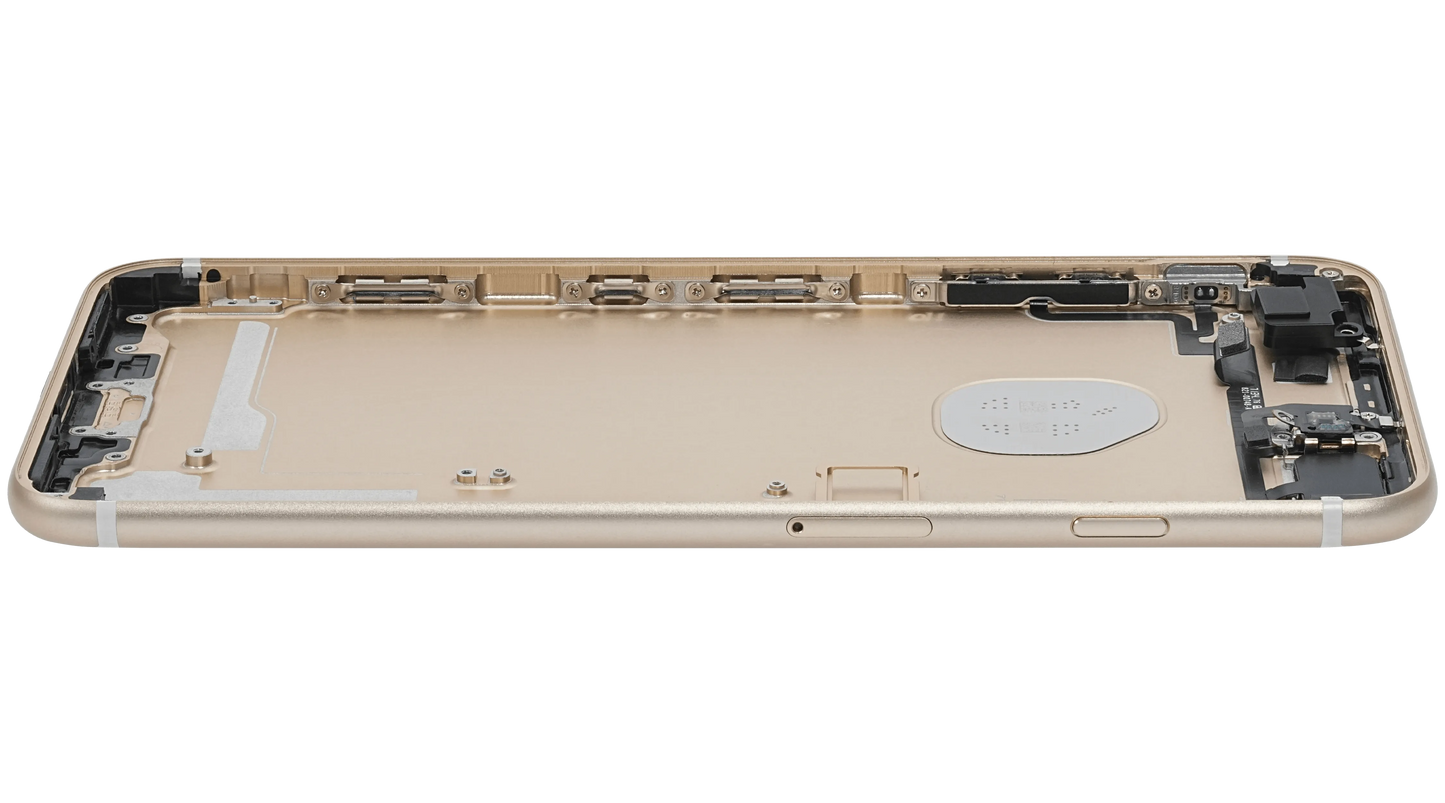 Back Housing W/ Small Components Pre-Installed For iPhone 7 Plus (Pull) (Gold)