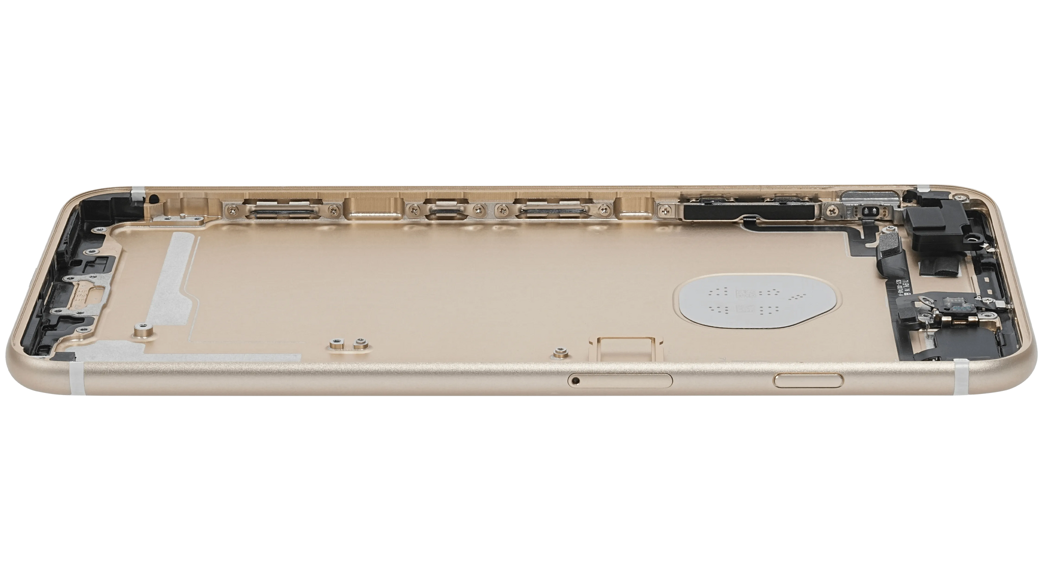 Back Housing W/ Small Components Pre-Installed For iPhone 7 Plus (Pull) (Gold)