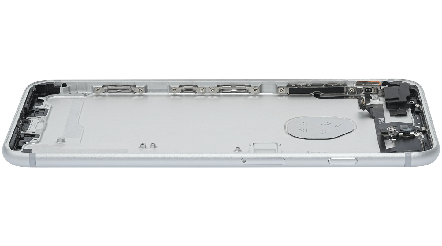 Back Housing W/ Small Components Pre-Installed For iPhone 7 Plus (Pull) (Silver)