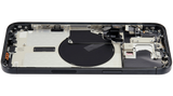 Back Housing W/ Small Parts For iPhone 15 Pro Max (US Version) (Pull) (Black Titanium)