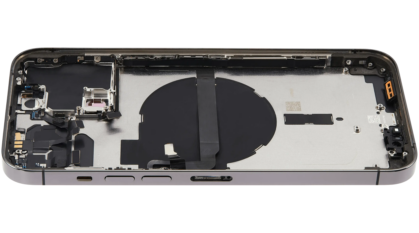 Back Housing W/ Small Parts For iPhone 13 Pro Max (EU / Global Version) (Used OEM) (Pull) (Graphite)
