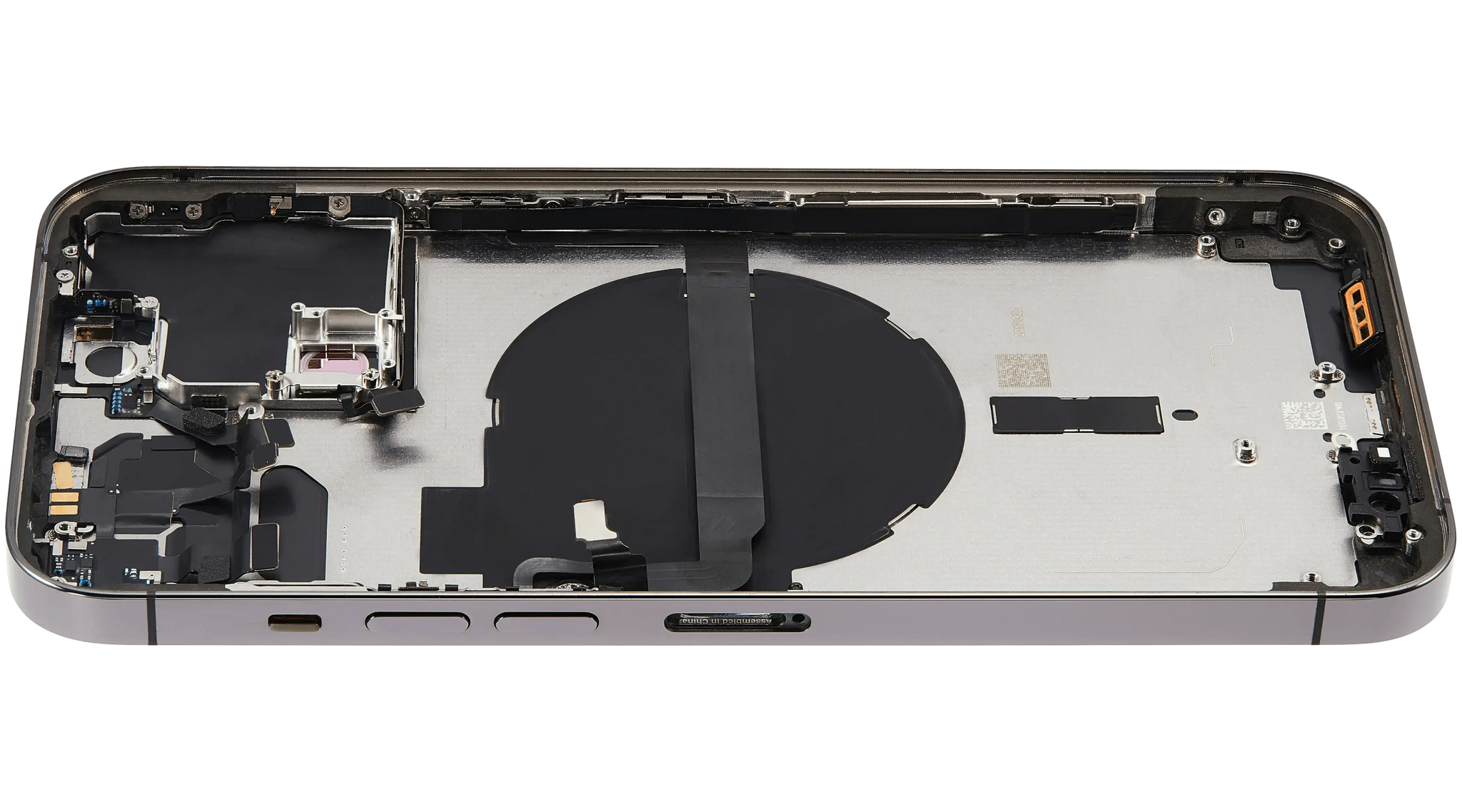 Back Housing W/ Small Parts For iPhone 13 Pro Max (EU / Global Version) (Used OEM) (Pull) (Graphite)