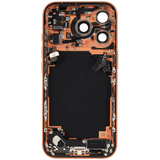 Back Housing W/ Charging Port Flex & Small Parts Compatible For iPhone 17 Pro (US Version) (Pull) (Cosmic Orange)