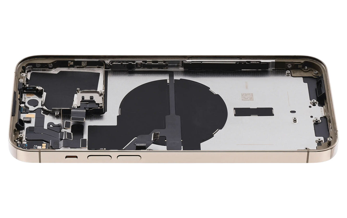 Back Housing W/ Small Parts For iPhone 14 Pro Max (US Version) (Pull) (Gold)