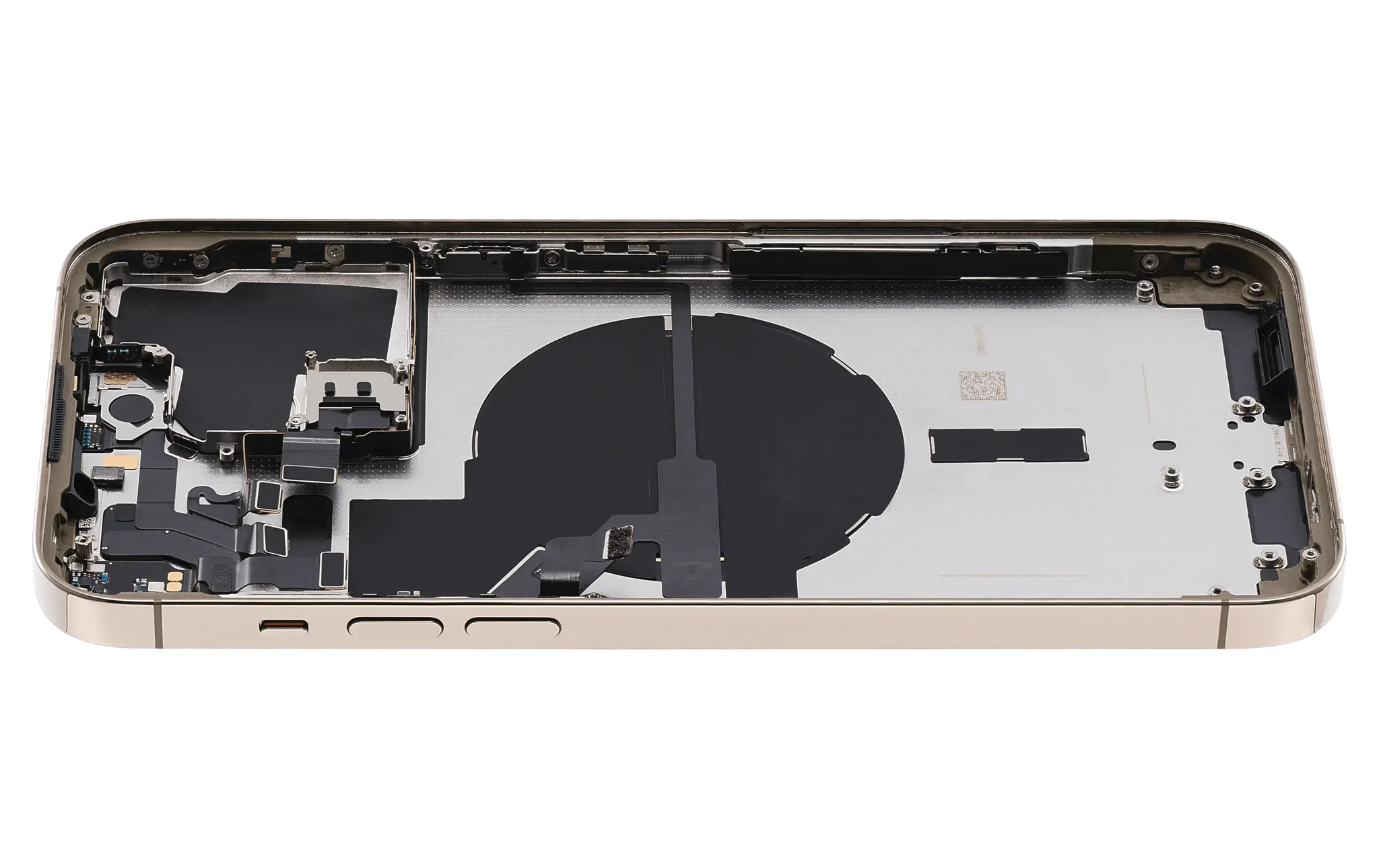 Back Housing W/ Small Parts For iPhone 14 Pro Max (US Version) (Pull) (Gold)