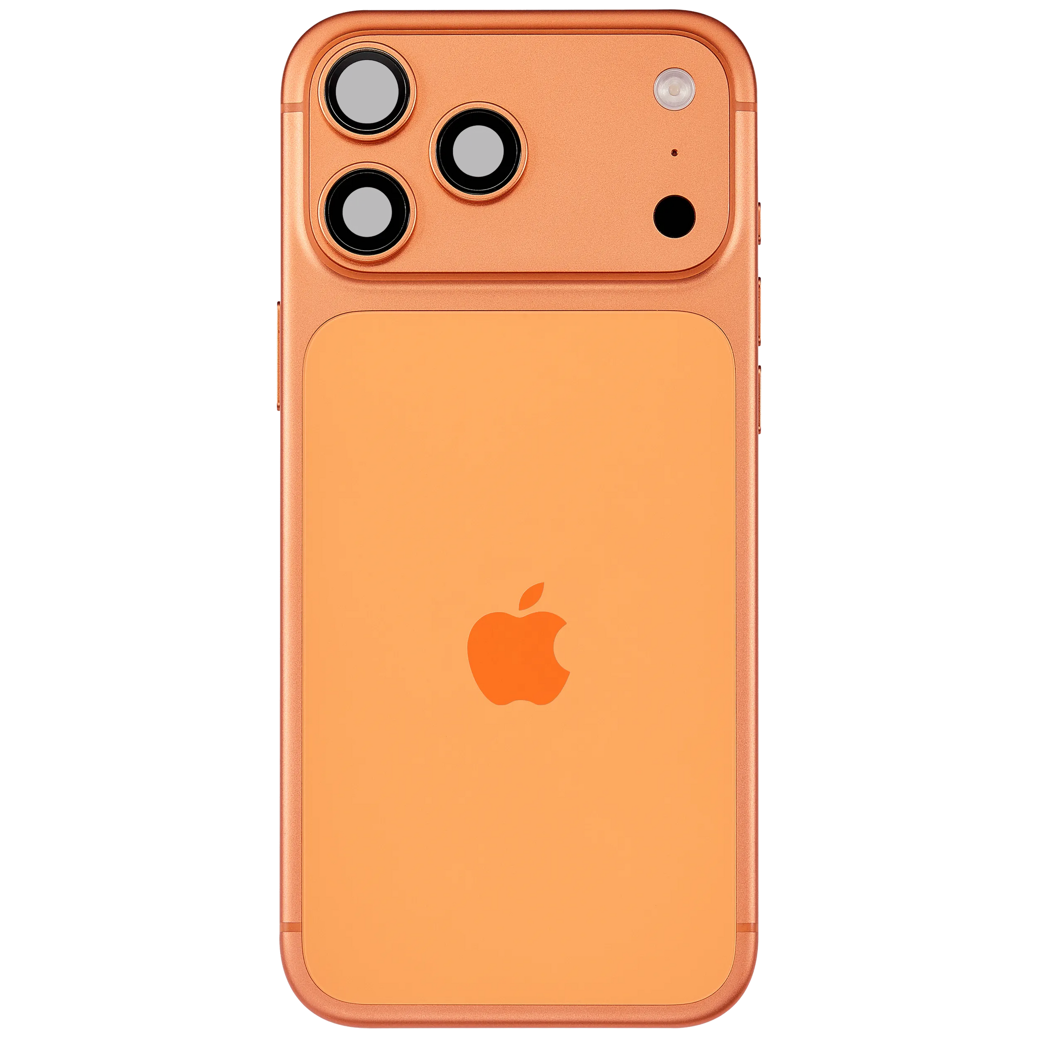 Back Housing W/ Charging Port Flex & Small Parts For iPhone 17 Pro Max (EU / Global Version) (Pull) (Cosmic Orange)