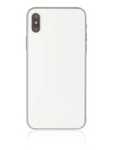 Back Housing W/ Small Components Pre-Installed For iPhone X (Used OEM) (Pull) (Silver)