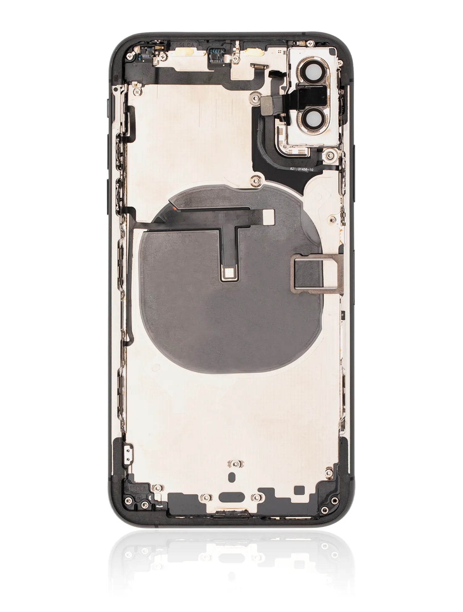 Back Housing W/ Small Components Pre-Installed For iPhone XS (Used OEM) (Pull) (Space Gray)