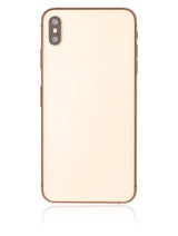 Back Housing W/ Small Components Pre-Installed For iPhone XS Max (Used OEM) (Pull) (Gold)