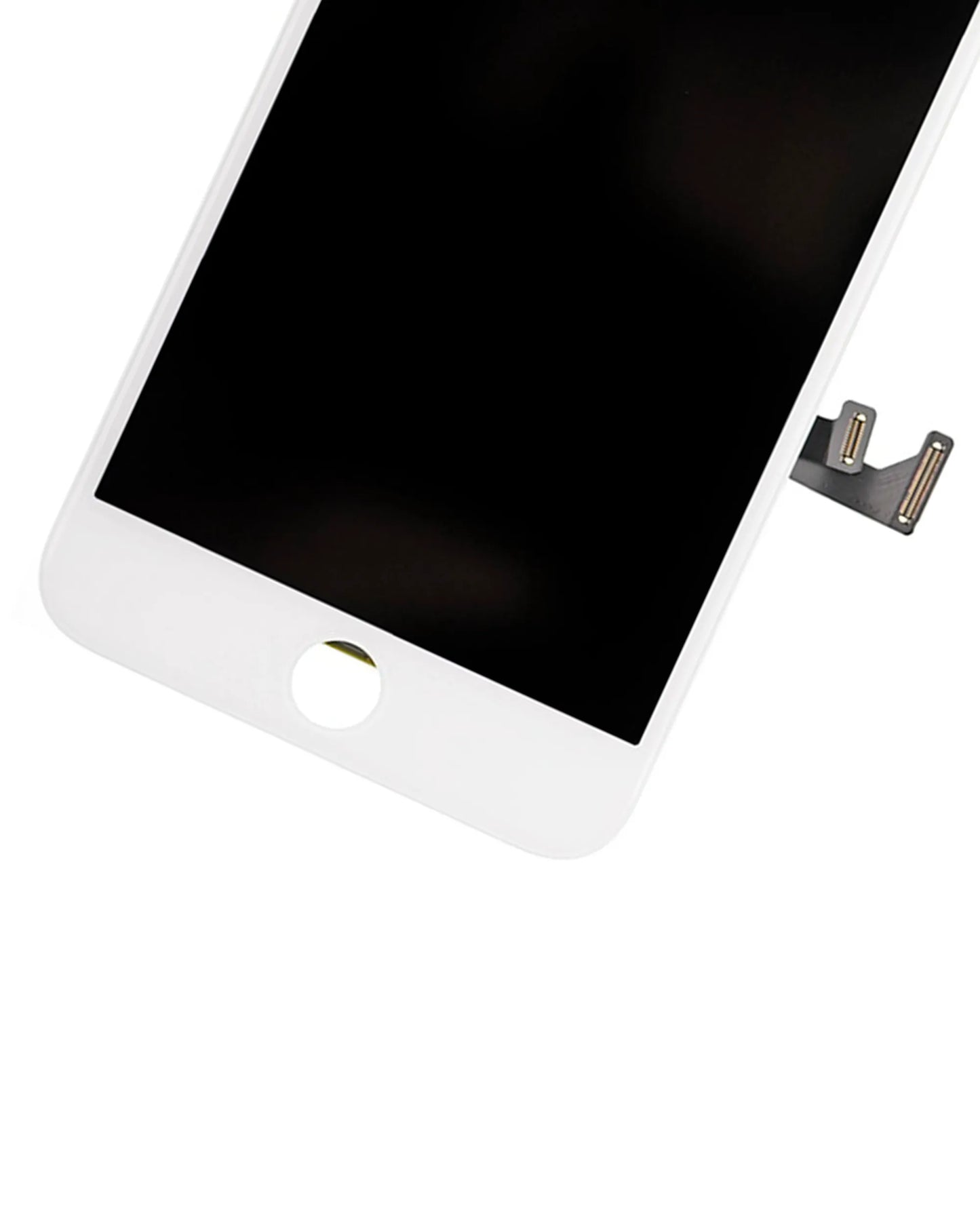 LCD Assembly With Steel Plate For iPhone 7 Plus (Refurbished: Toshiba) (White)