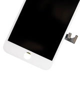 LCD Assembly With Steel Plate For iPhone 7 Plus (Refurbished: Toshiba) (White)