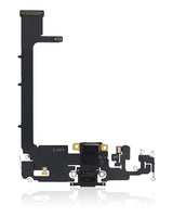 Charging Port Flex Cable With Board For iPhone 11 Pro Max (Used OEM) (Pull) (Space Gray)