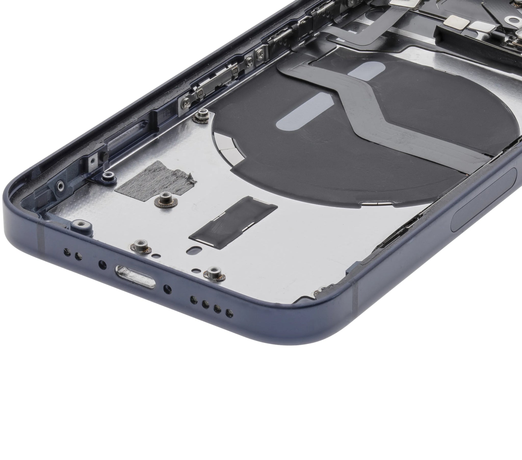 Back Housing W/ Small Parts For iPhone 12 Mini (EU / Global Version) (Pull) (Blue)