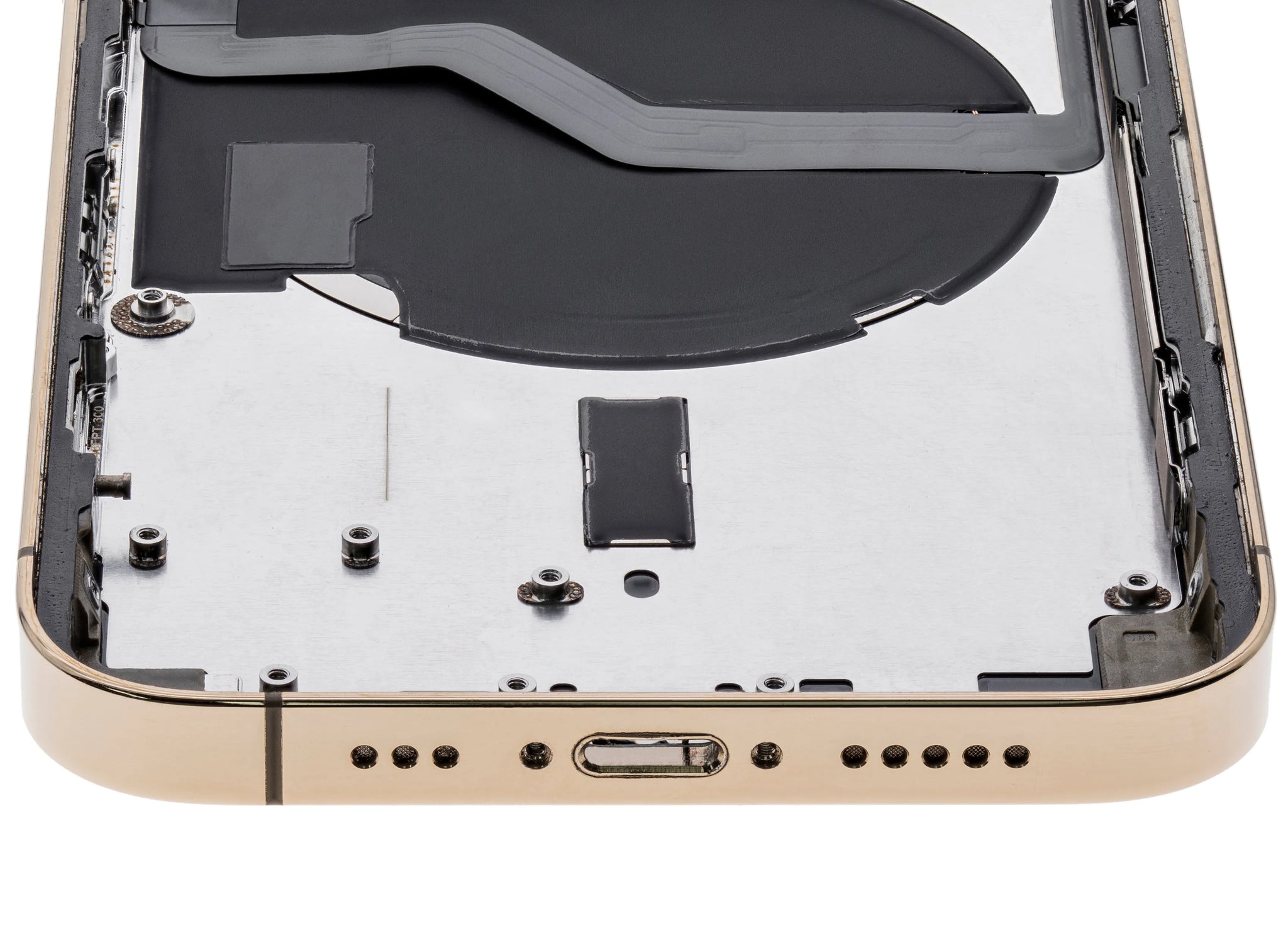 Back Housing W/ Small Parts For iPhone 12 Pro (EU / Global Version) (Pull) (Gold)