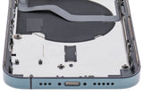 Back Housing W/ Small Parts For iPhone 12 Pro (US Version) (Used OEM) (Pull) (Pacific Blue)