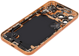 Back Housing W/ Charging Port Flex & Small Parts Compatible For iPhone 17 Pro Max (US Version) (Pull) (Cosmic Orange)