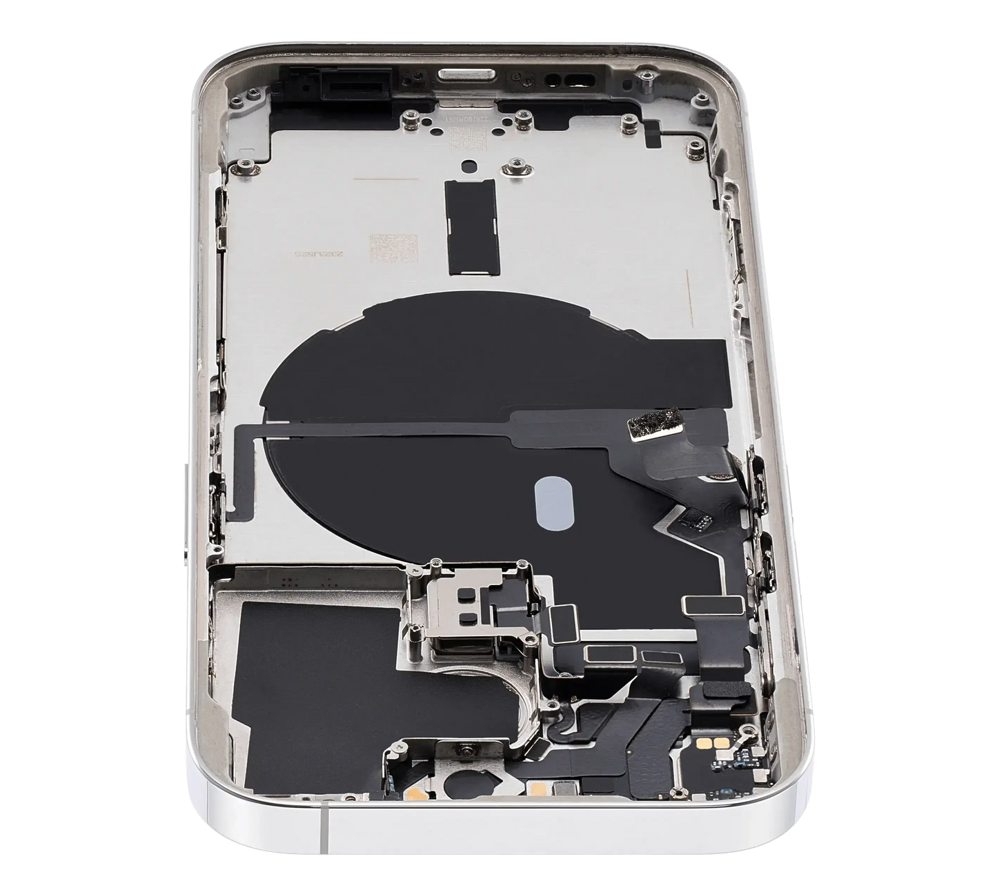 Back Housing W/ Small Parts For iPhone 14 Pro (US Version) (Pull) (Silver)