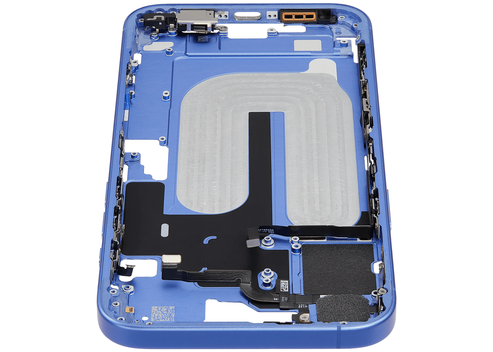 Mid-Frame Housing W/ Small Parts For iPhone 16 Plus (EU / Global Version) (Pull) (Ultramarine)