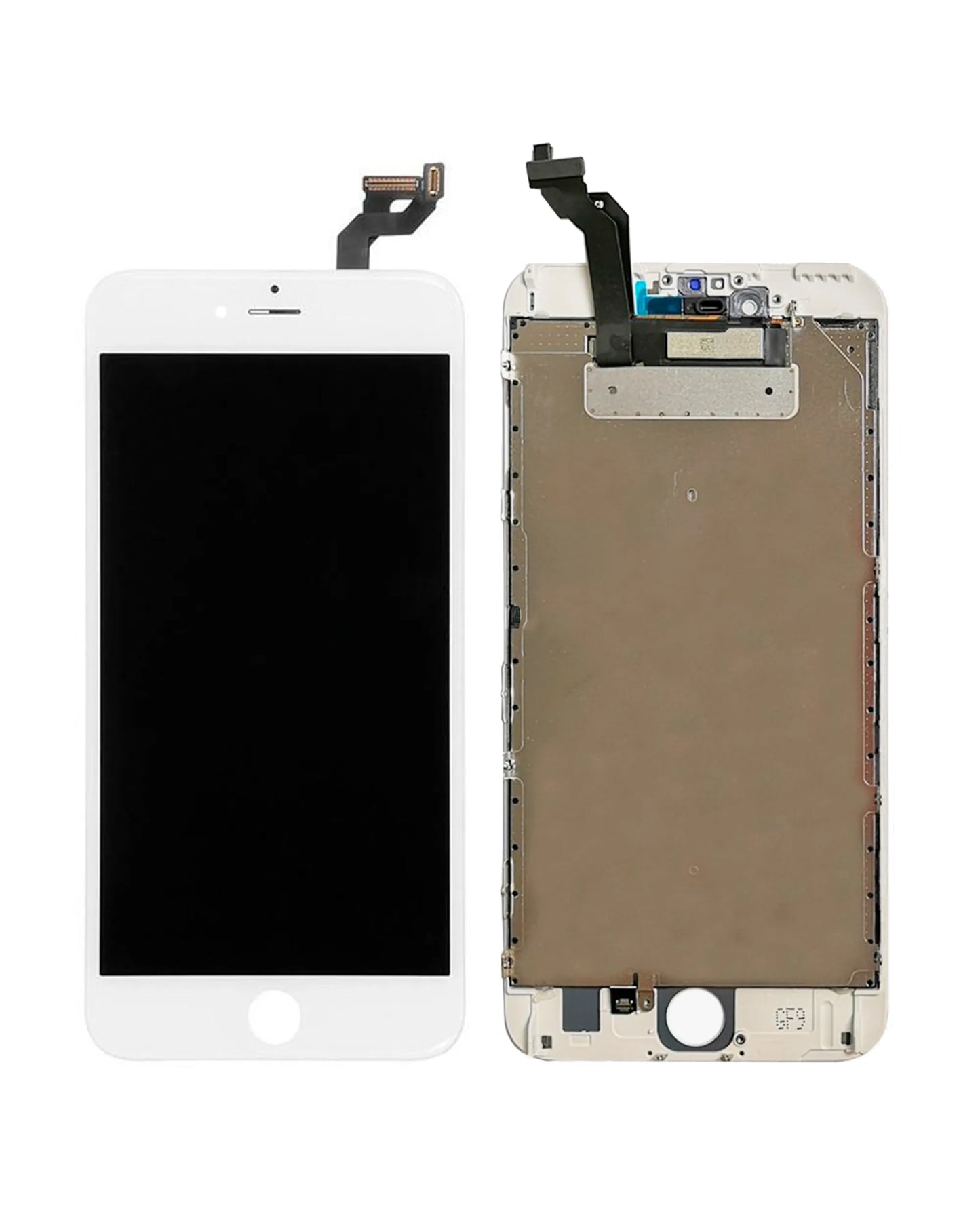 LCD Assembly With Steel Plate For iPhone 6S Plus (Pro LCD) (White)