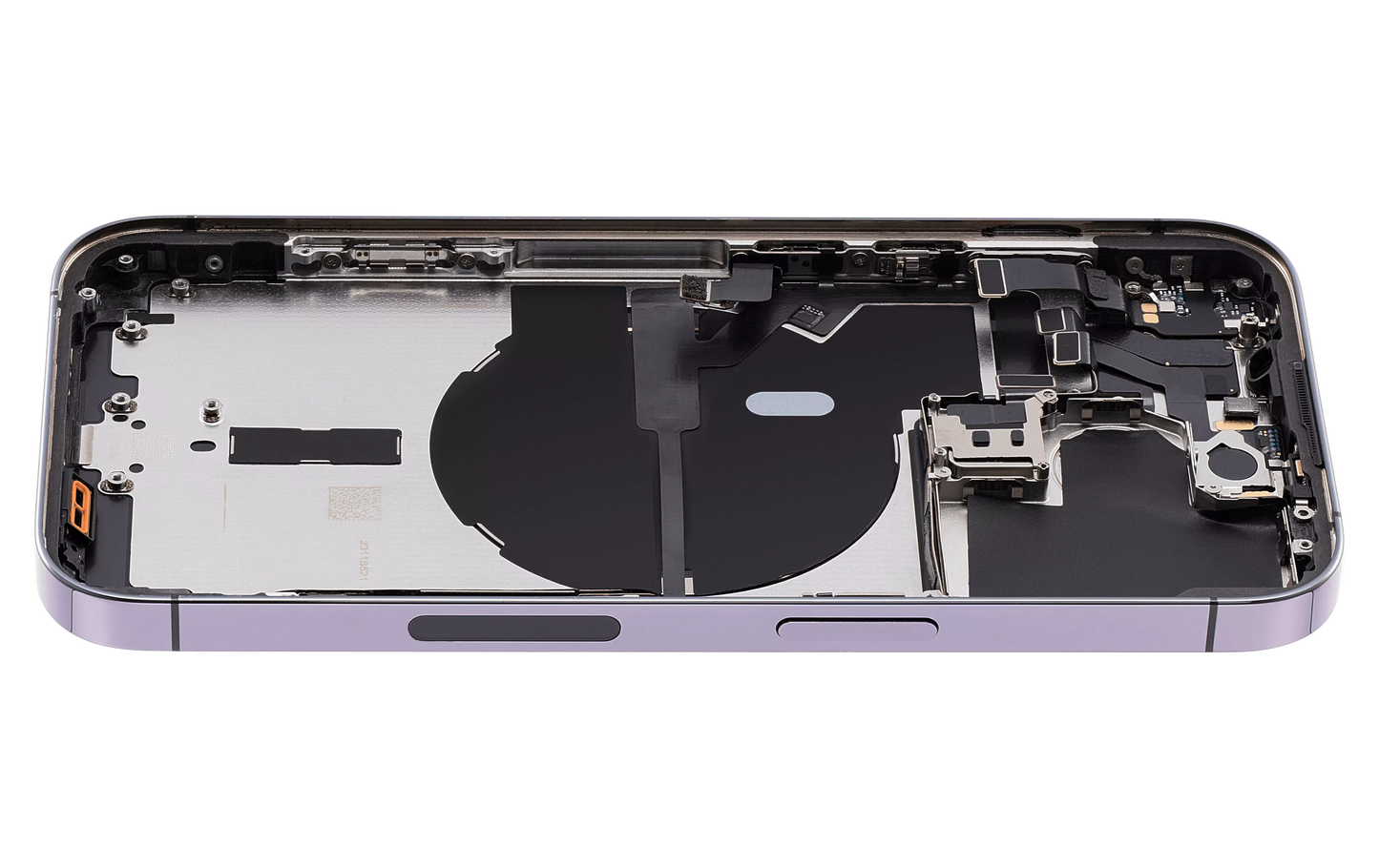 Back Housing W/ Small Parts For iPhone 14 Pro (US Version) (Pull) (Deep Purple)
