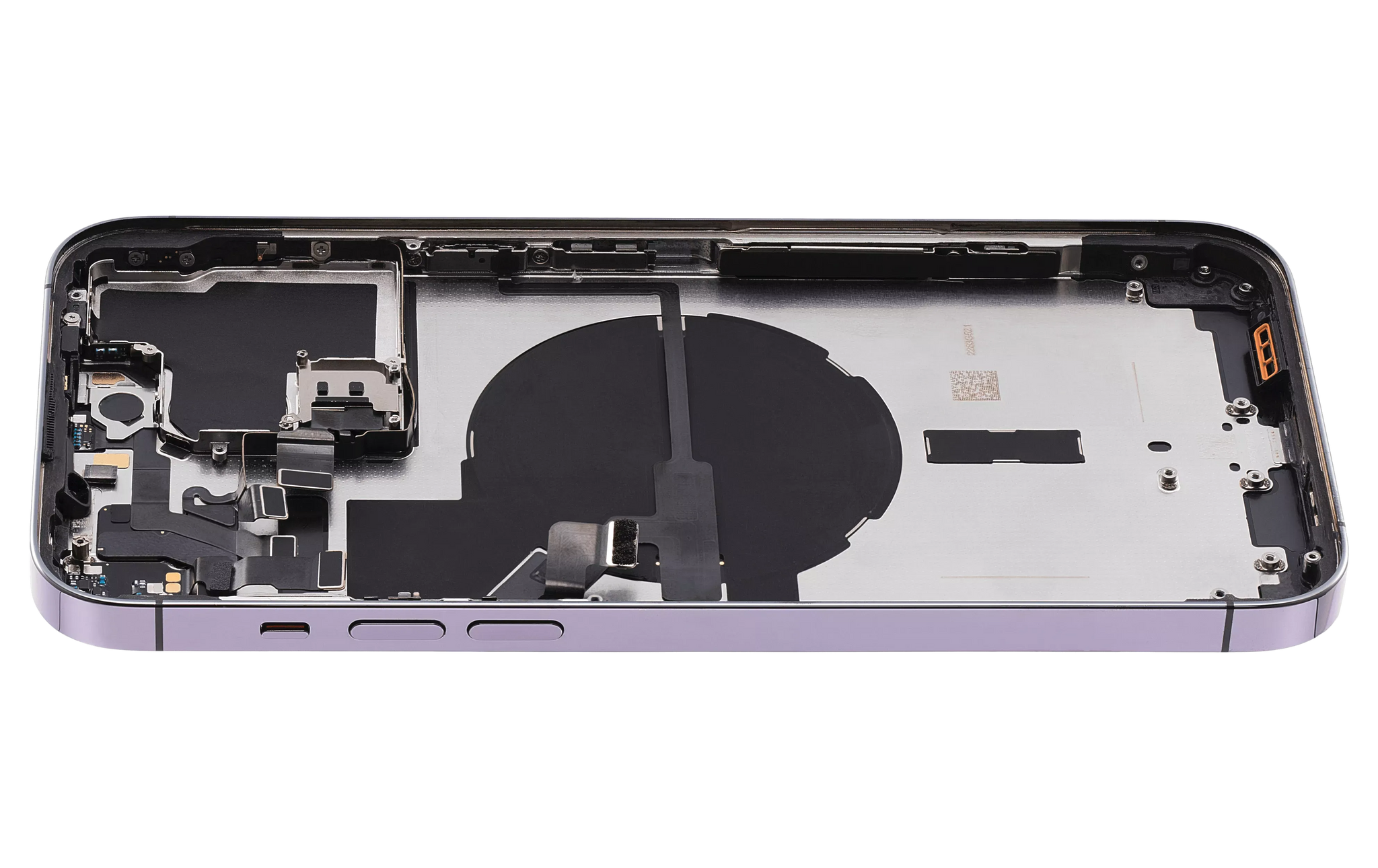 Back Housing W/ Small Parts For iPhone 14 Pro Max (US Version) (Pull) (Deep Purple)