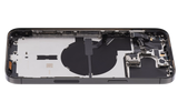 Back Housing W/ Small Parts For iPhone 14 Pro Max (US Version) (Pull) (Space Black)