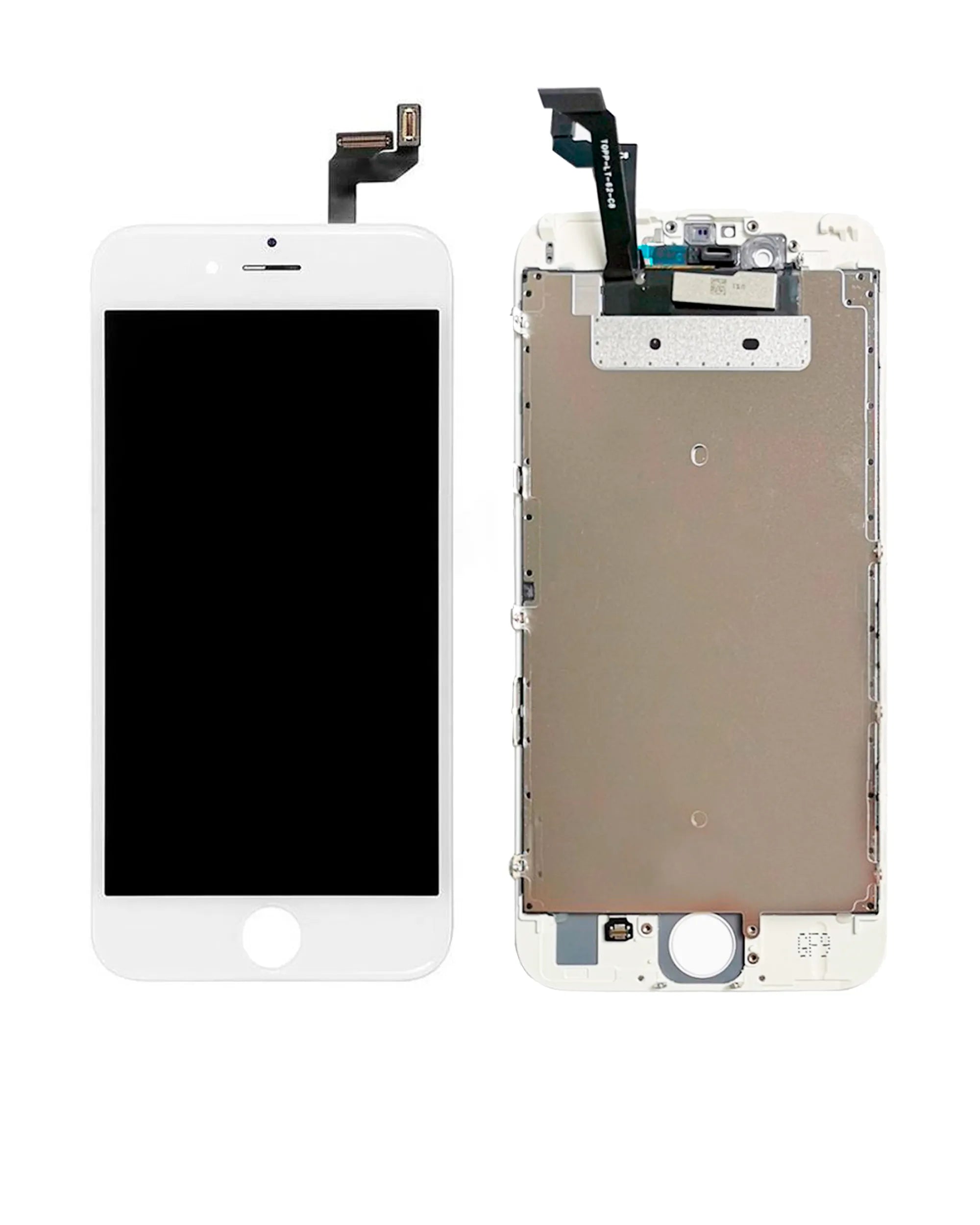 LCD Assembly With Steel Plate For iPhone 6S (Pro LCD) (White)