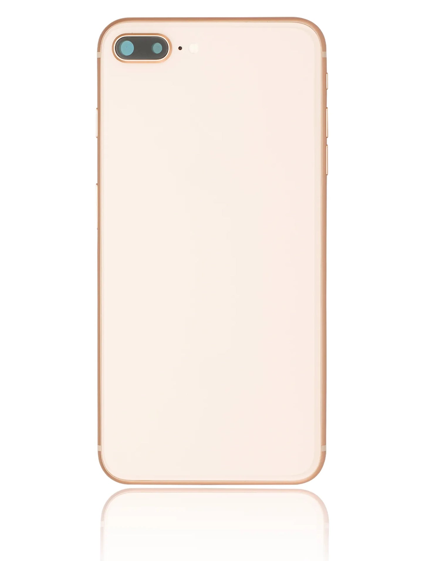 Back Housing W/ Small Components Pre-Installed For iPhone 8 Plus (Used OEM) (Pull) (Gold)