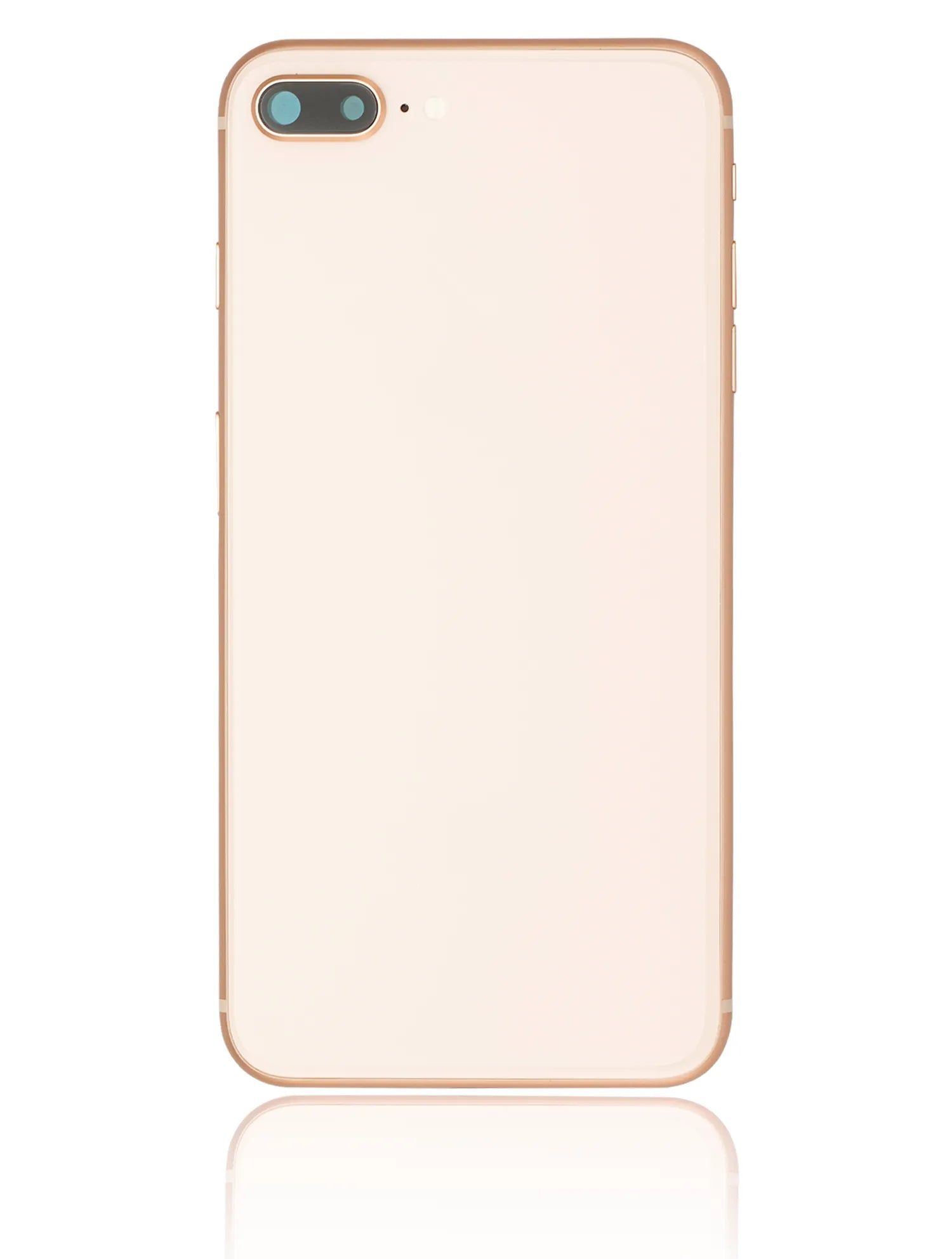 Back Housing W/ Small Components Pre-Installed For iPhone 8 Plus (Used OEM) (Pull) (Gold)
