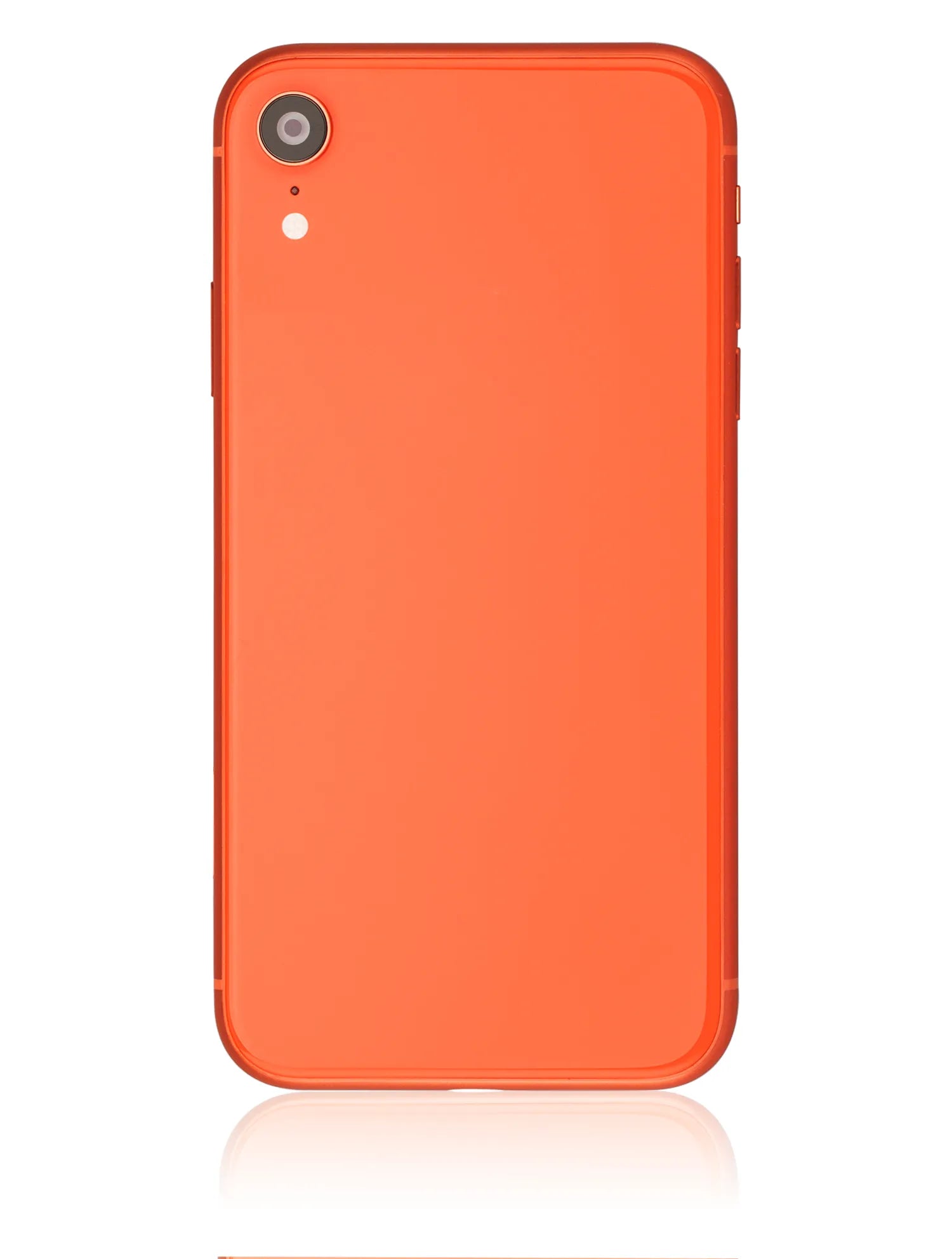 Back Housing W/ Small Components Pre-Installed For iPhone XR (Used OEM) (Pull) (Coral)