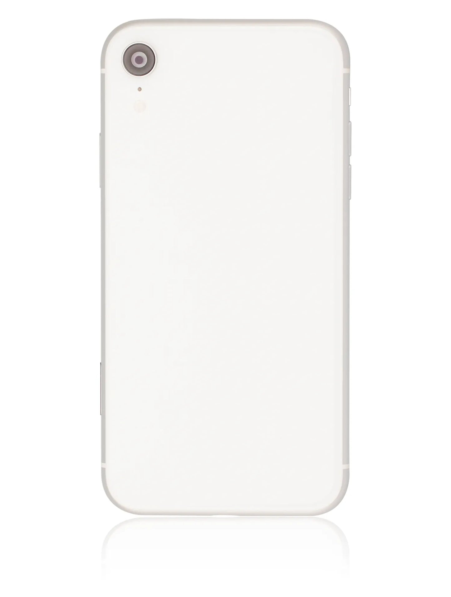 Back Housing W/ Small Components Pre-Installed For iPhone XR (Used OEM) (Pull) (White)