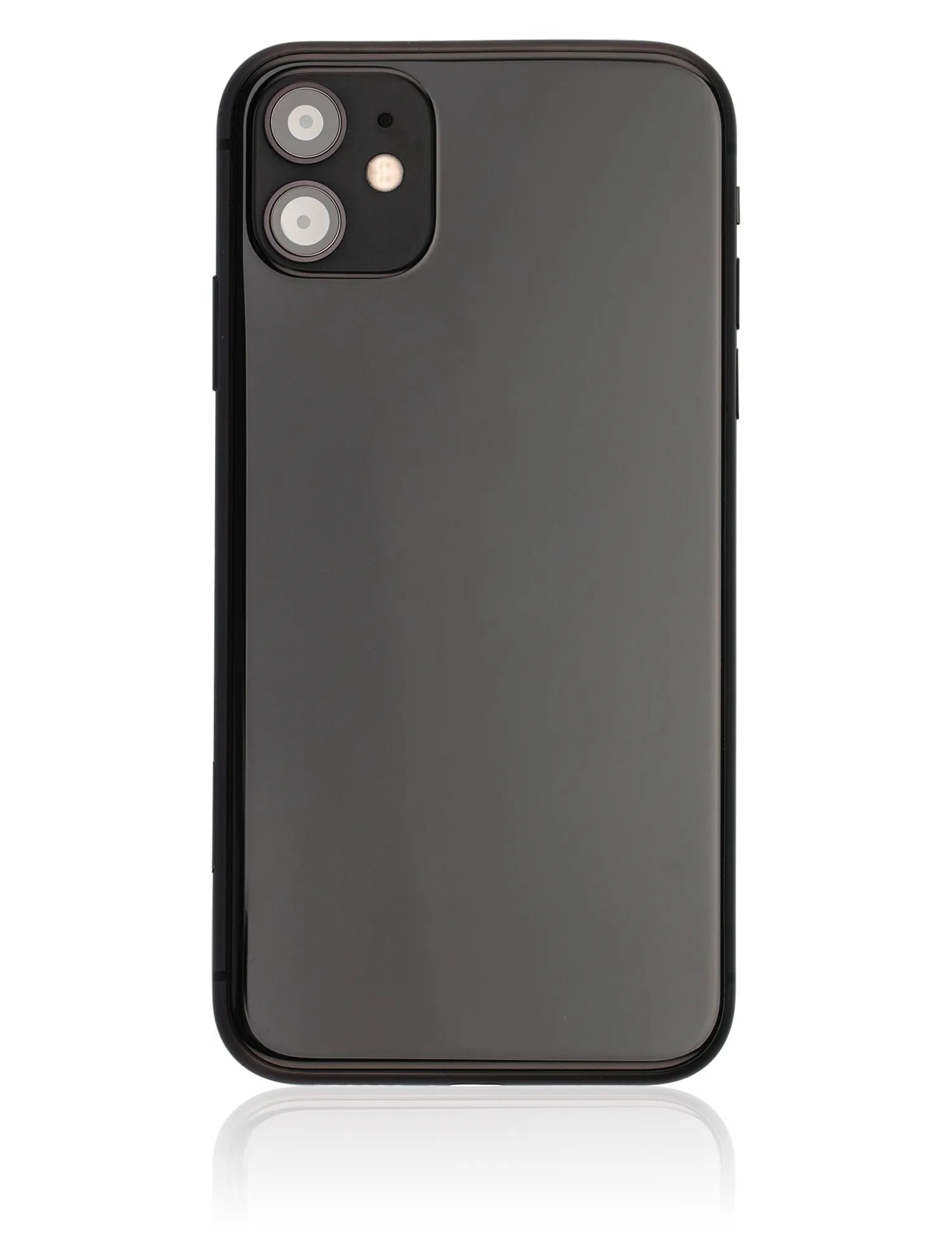 Back Housing W/ Small Components Pre-Installed For iPhone 11 (Used OEM) (Pull) (Black)