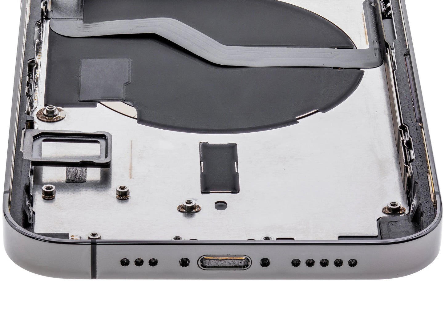 Back Housing W/ Small Parts For iPhone 12 Pro (US Version) (Used OEM) (Pull) (Graphite)