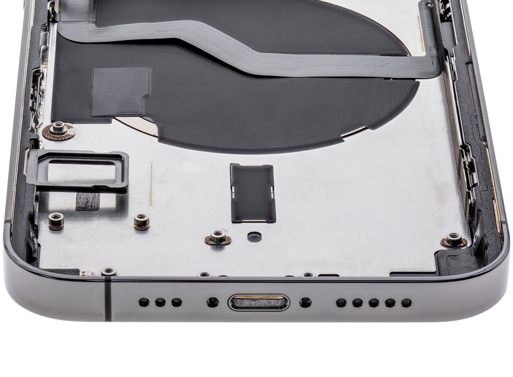 Back Housing W/ Small Parts For iPhone 12 Pro (US Version) (Used OEM) (Pull) (Graphite)