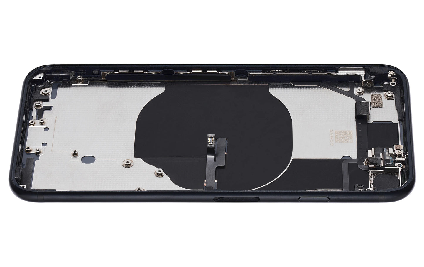 Back Housing W/ Small Components Pre-Installed For iPhone SE (2022) (Pull) (Midnight)