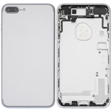 Back Housing W/ Small Components Pre-Installed For iPhone 7 Plus (Pull) (Silver)