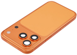 Back Housing W/ Charging Port Flex & Small Parts Compatible For iPhone 17 Pro (US Version) (Pull) (Cosmic Orange)