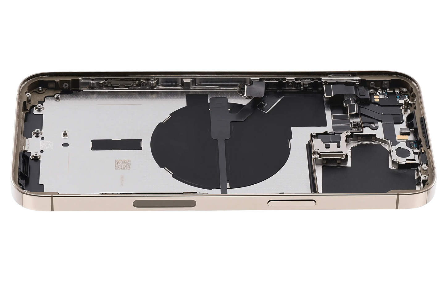 Back Housing W/ Small Parts For iPhone 14 Pro Max (US Version) (Pull) (Gold)