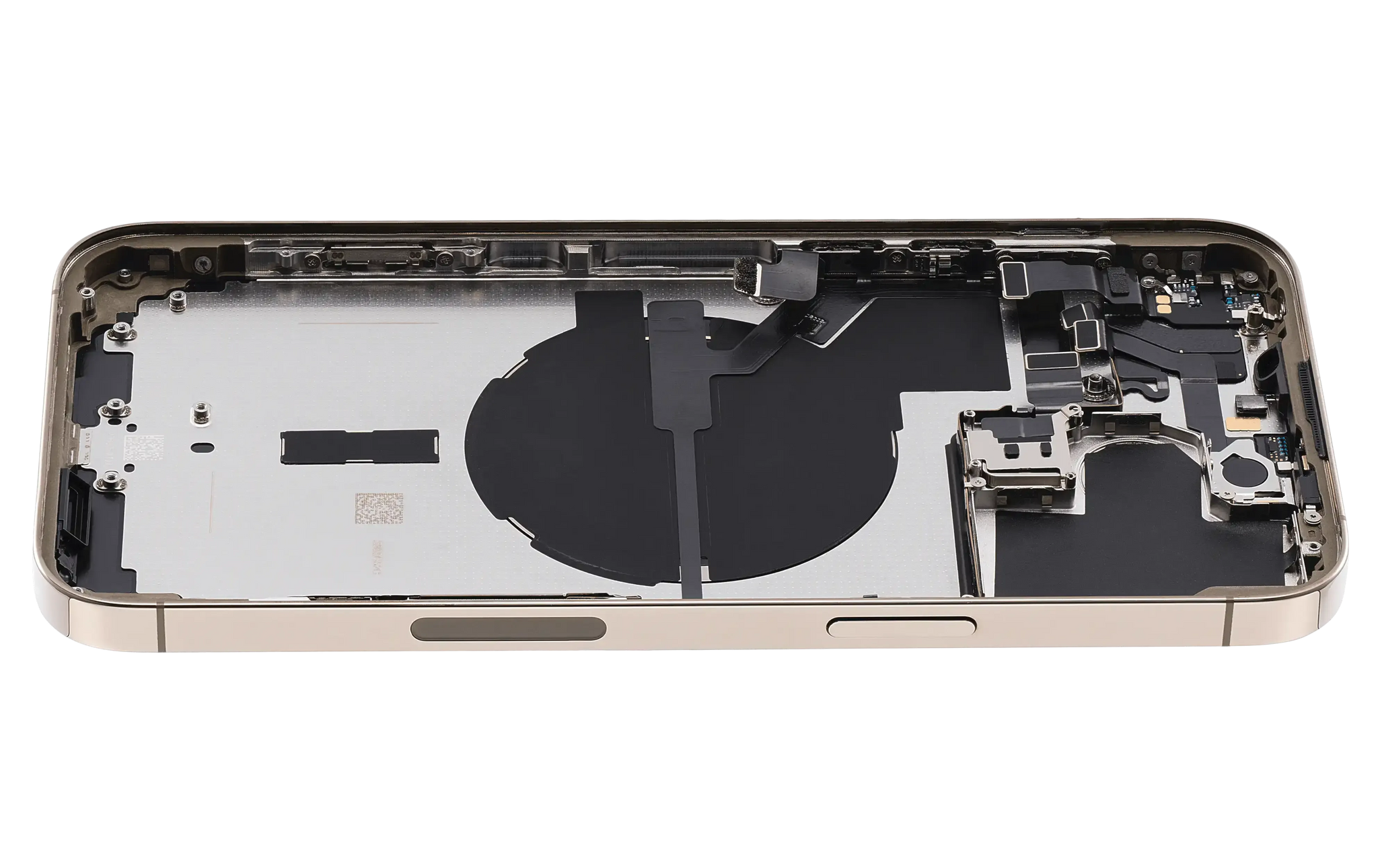 Back Housing W/ Small Parts For iPhone 14 Pro Max (US Version) (Pull) (Gold)