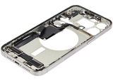 Mid-Frame Housing W/ Charging Port Flex & Small Parts For iPhone 15 Pro Max (US Version) (Pull) (White Titanium)