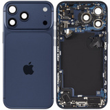 Back Housing W/ Charging Port Flex & Small Parts For iPhone 17 Pro Max (US Version) (Pull) (Deep Blue)