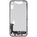 Mid-Frame Housing W/ Charging Port Flex & Small Parts For iPhone 16e (EU / Global Version) (Pull) (White)